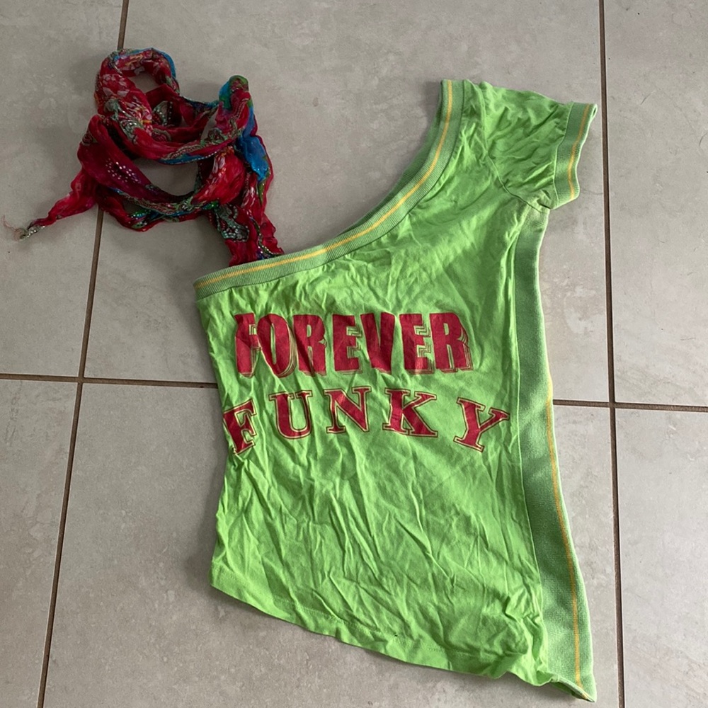 Vintage 2000s Forever Funky top